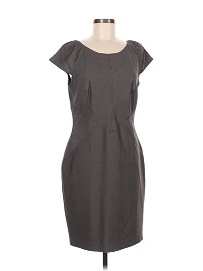Pre-owned Calvin Klein Casual Dress In Gray