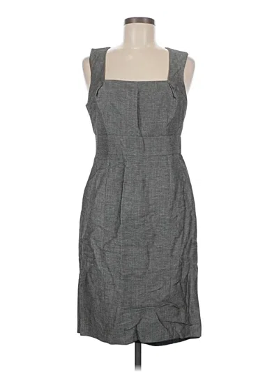 Pre-owned Calvin Klein Casual Dress In Gray