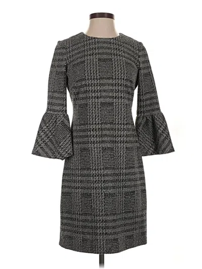 Pre-owned Calvin Klein Casual Dress In Gray