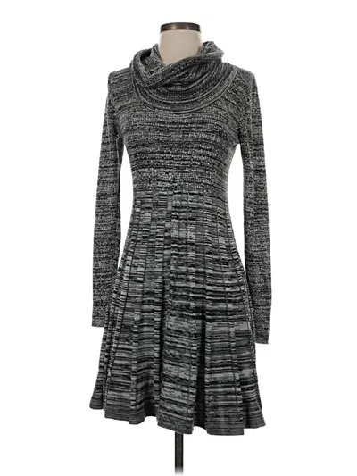 Pre-owned Calvin Klein Casual Dress In Gray