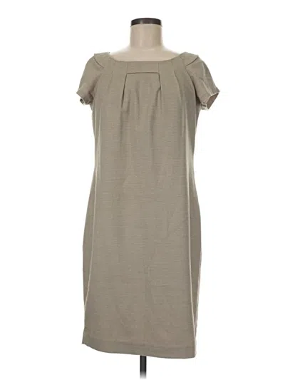 Pre-owned Calvin Klein Casual Dress In Gray