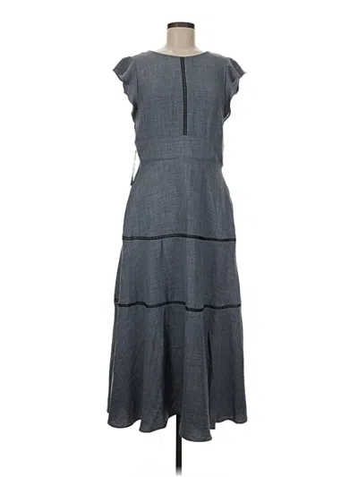 Pre-owned Calvin Klein Casual Dress In Gray