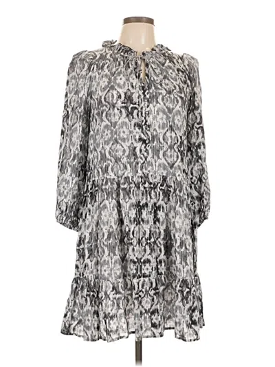 Pre-owned Calvin Klein Casual Dress In Gray
