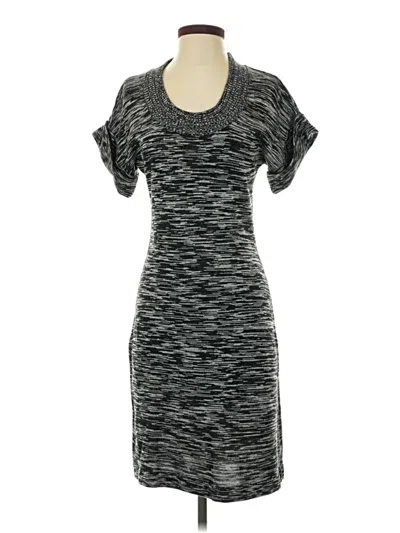 Pre-owned Calvin Klein Casual Dress In Gray