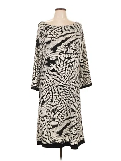Pre-owned Calvin Klein Casual Dress In Gray