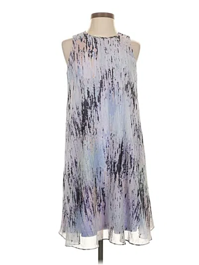 Pre-owned Calvin Klein Casual Dress In Gray