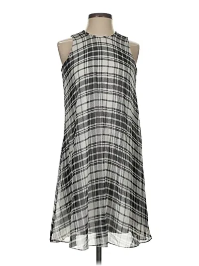 Pre-owned Calvin Klein Casual Dress In Gray