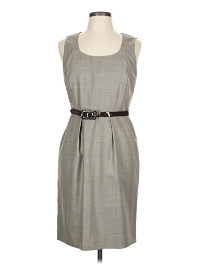 Pre-owned Calvin Klein Casual Dress In Gray