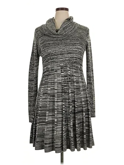 Pre-owned Calvin Klein Casual Dress In Gray