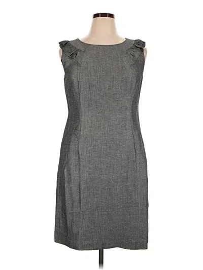 Pre-owned Calvin Klein Casual Dress In Gray
