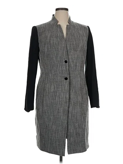 Pre-owned Calvin Klein Casual Dress In Gray