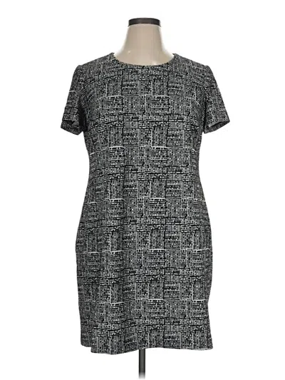 Pre-owned Calvin Klein Casual Dress In Gray