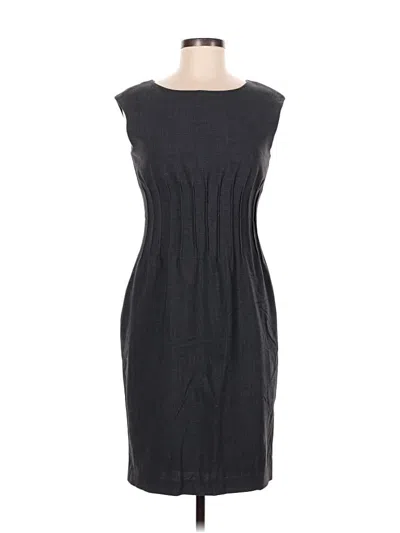 Pre-owned Calvin Klein Casual Dress In Gray