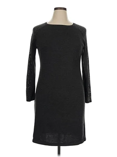 Pre-owned Calvin Klein Casual Dress In Gray