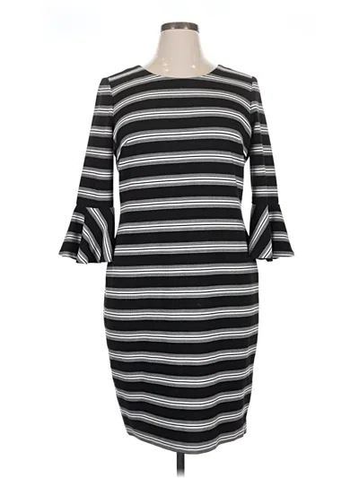 Pre-owned Calvin Klein Casual Dress In Gray