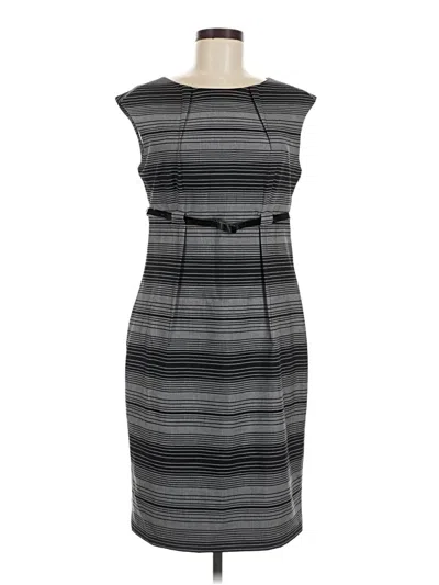 Pre-owned Calvin Klein Casual Dress In Gray