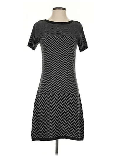 Pre-owned Calvin Klein Casual Dress In Gray