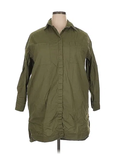 Pre-owned Calvin Klein Casual Dress In Green