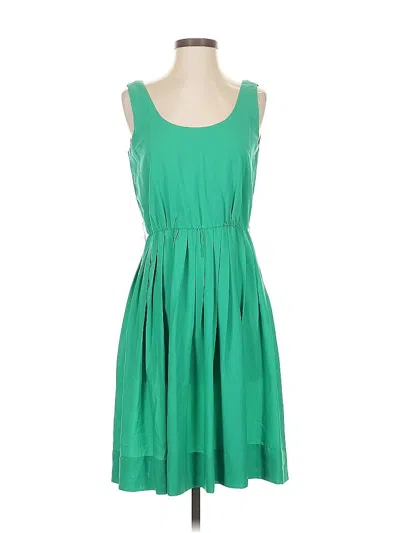 Pre-owned Calvin Klein Casual Dress In Green