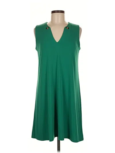 Pre-owned Calvin Klein Casual Dress In Green