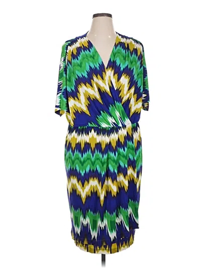 Pre-owned Calvin Klein Casual Dress In Green