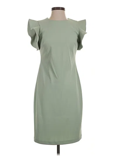 Pre-owned Calvin Klein Casual Dress In Green