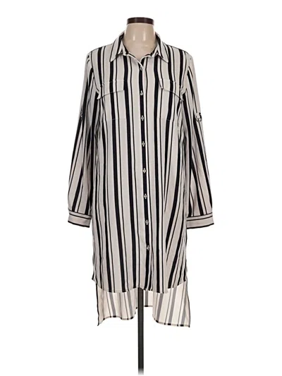 Pre-owned Calvin Klein Casual Dress In Ivory