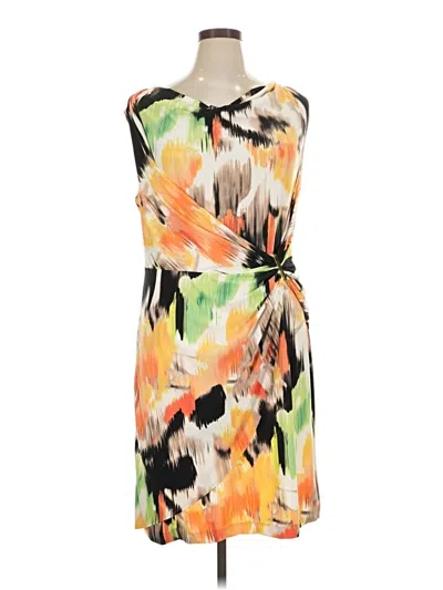 Calvin Klein Casual Dress In Orange