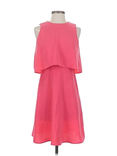 Pre-owned Calvin Klein Casual Dress In Pink