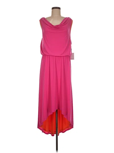 Pre-owned Calvin Klein Casual Dress In Pink