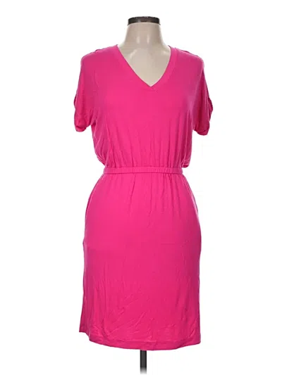 Pre-owned Calvin Klein Casual Dress In Pink