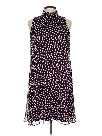 Pre-owned Calvin Klein Casual Dress In Purple