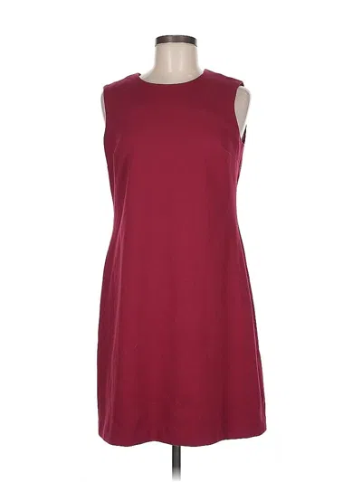 Pre-owned Calvin Klein Casual Dress In Red