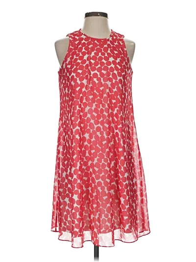 Pre-owned Calvin Klein Casual Dress In Red