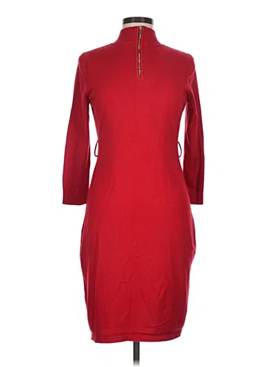 Pre-owned Calvin Klein Casual Dress In Red