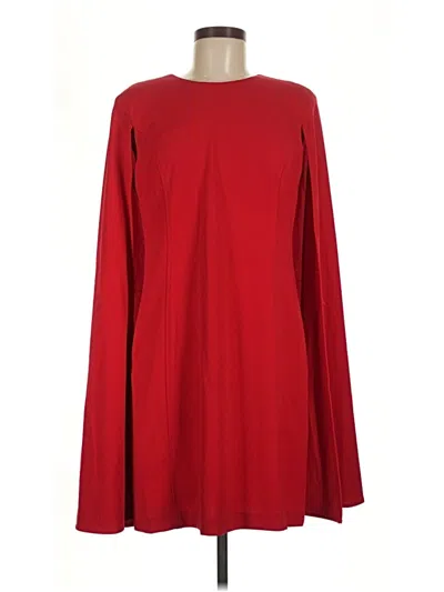 Pre-owned Calvin Klein Casual Dress In Red