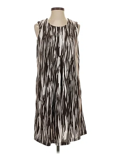 Pre-owned Calvin Klein Casual Dress In Silver