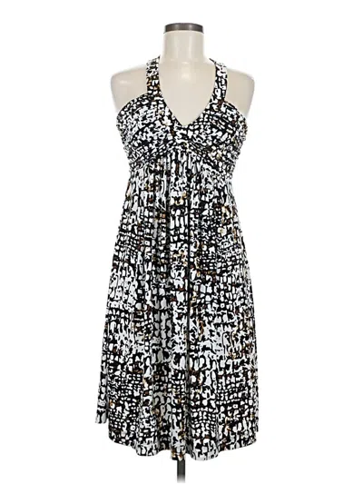 Pre-owned Calvin Klein Casual Dress In Silver
