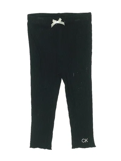 Pre-owned Calvin Klein Babies' Casual Pants In Black