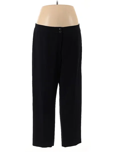 Pre-owned Calvin Klein Casual Pants In Black