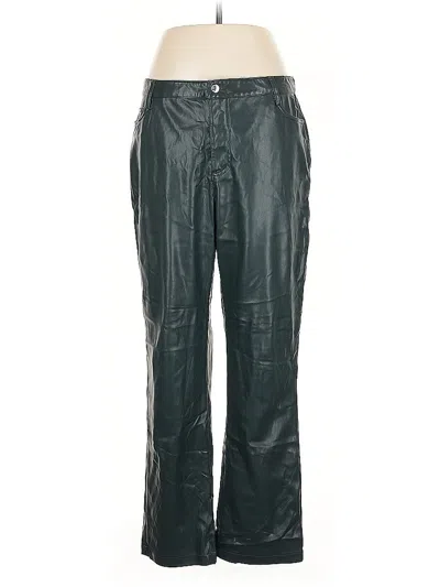 Pre-owned Calvin Klein Casual Pants In Black