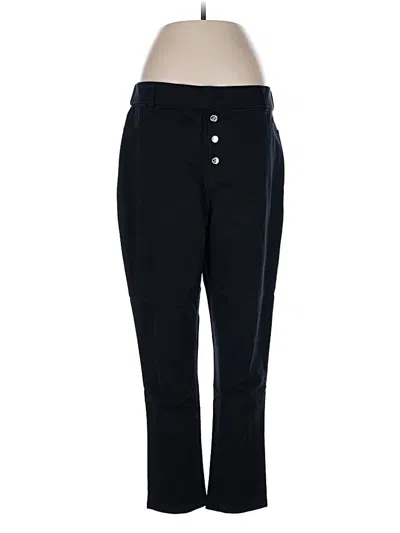 Pre-owned Calvin Klein Casual Pants In Black