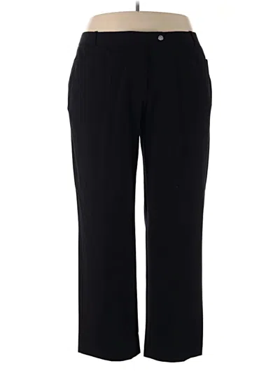 Pre-owned Calvin Klein Casual Pants In Black