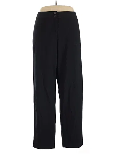 Pre-owned Calvin Klein Casual Pants In Black