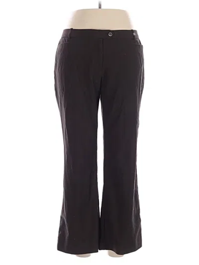 Pre-owned Calvin Klein Casual Pants In Black