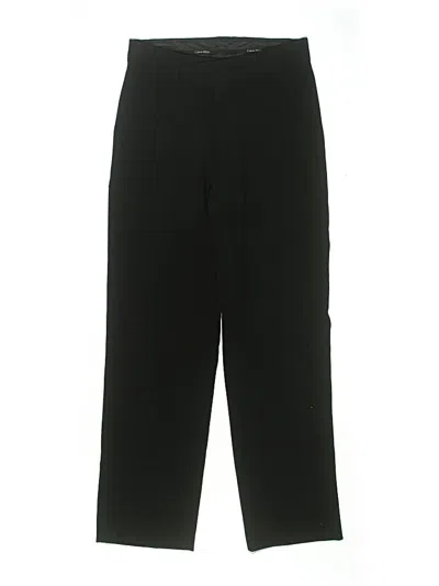 Pre-owned Calvin Klein Kids' Casual Pants In Black