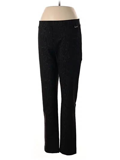 Pre-owned Calvin Klein Casual Pants In Black
