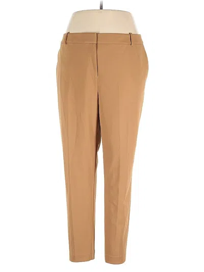 Pre-owned Calvin Klein Casual Pants In Brown