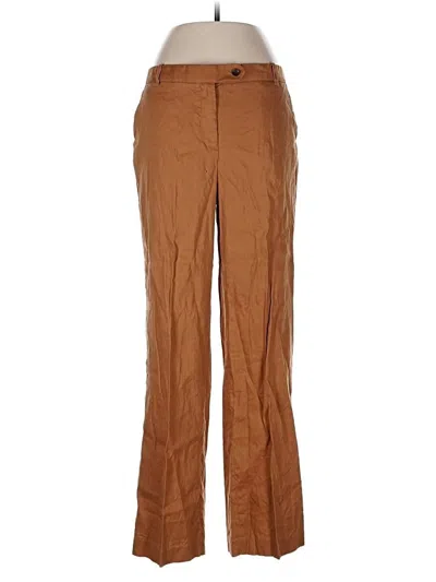 Pre-owned Calvin Klein Casual Pants In Brown