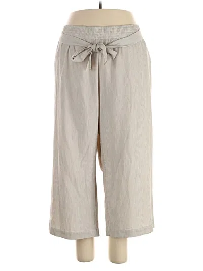 Pre-owned Calvin Klein Casual Pants In Gray